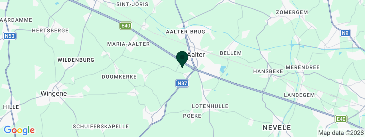Carte des offres d'emploi à Aalter