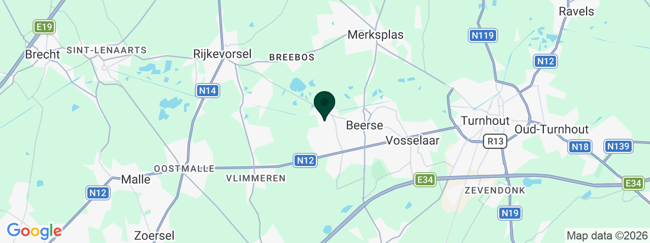 Carte des offres d'emploi à Beerse