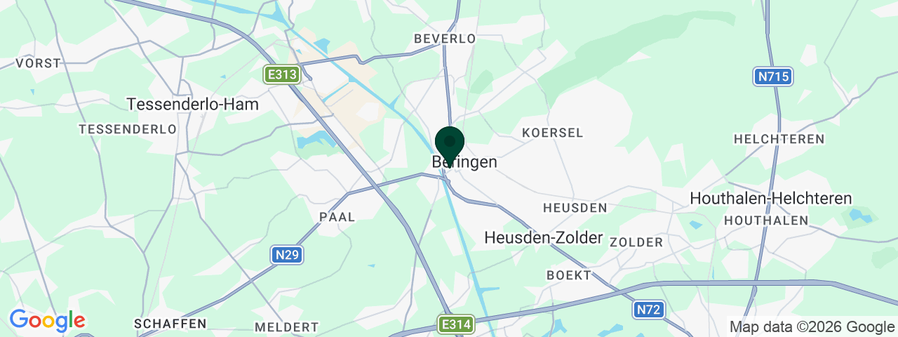 Carte des offres d'emploi à Beringen