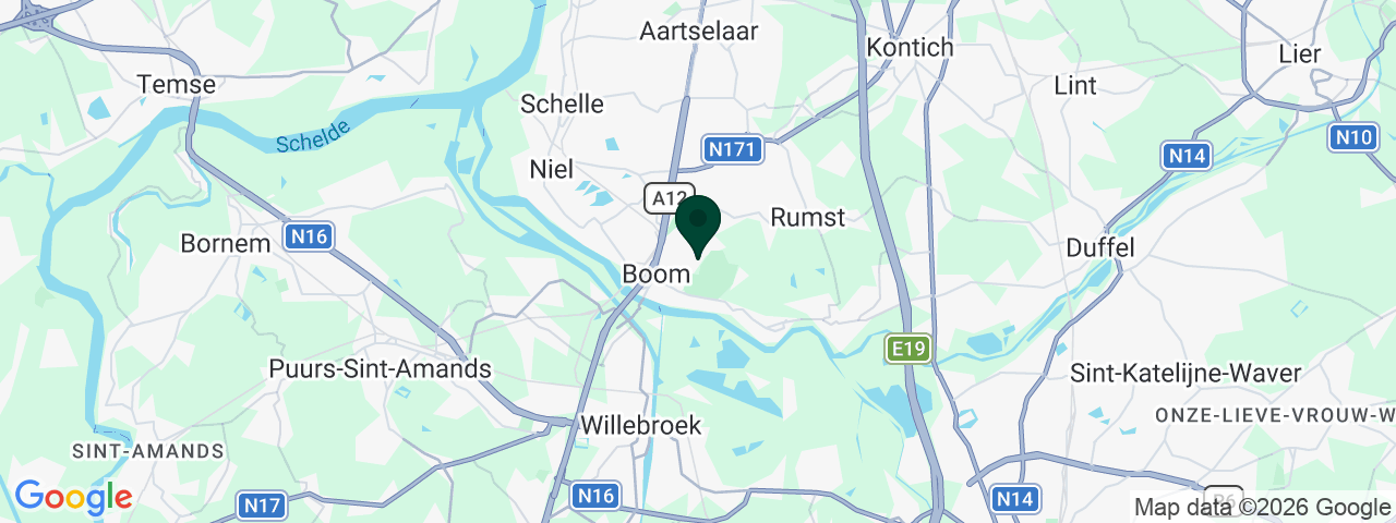 Carte des offres d'emploi à Boom