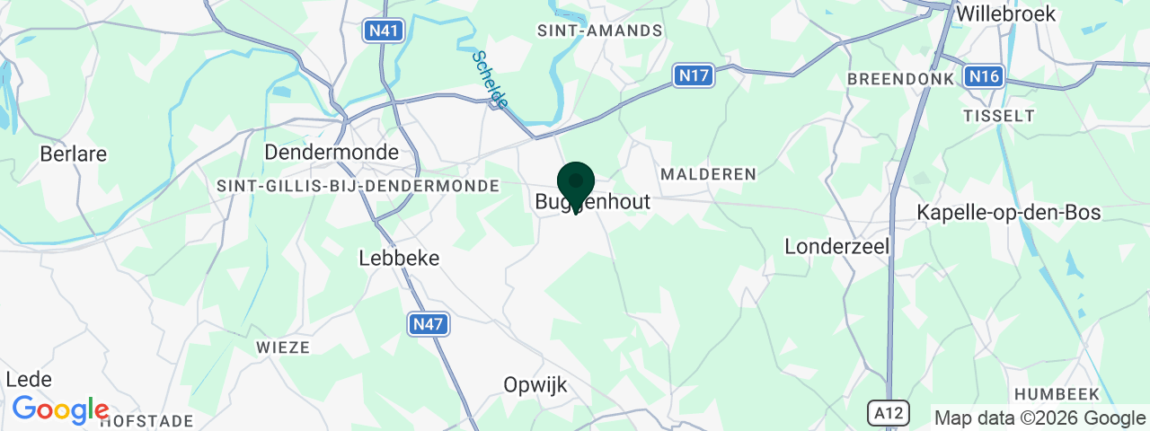 Carte des offres d'emploi à Buggenhout