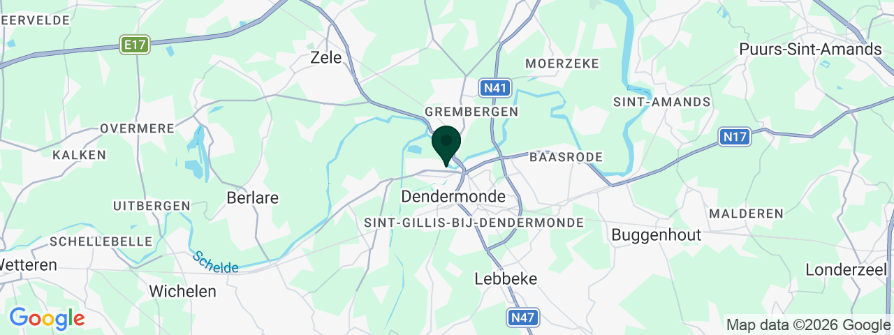 Carte des offres d'emploi à Termonde
