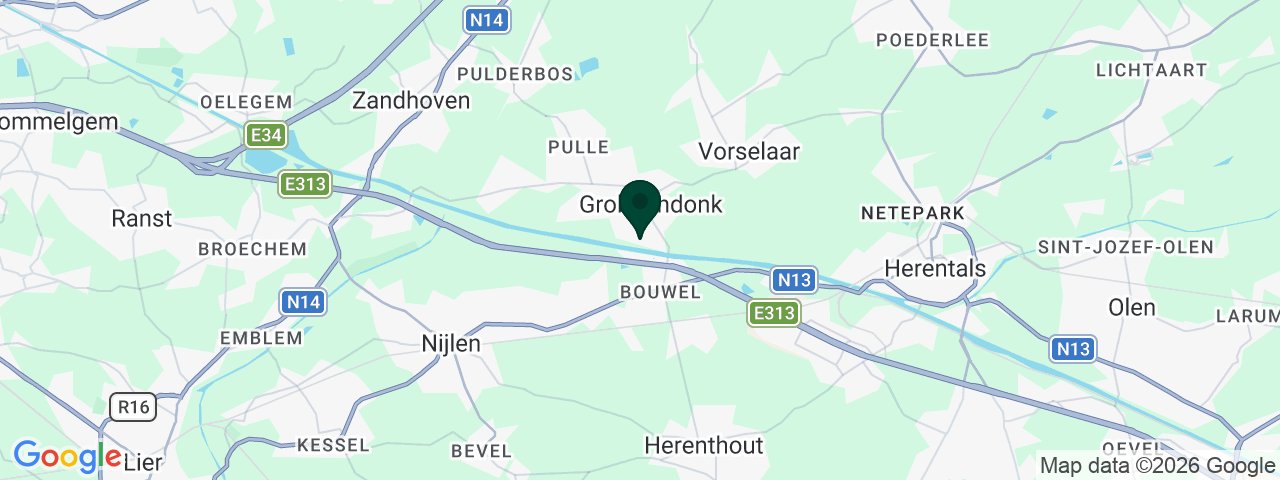 Carte des offres d'emploi à Grobbendonk