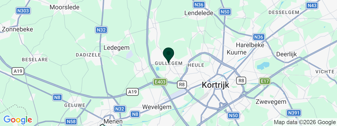 Carte des offres d'emploi à Gullegem