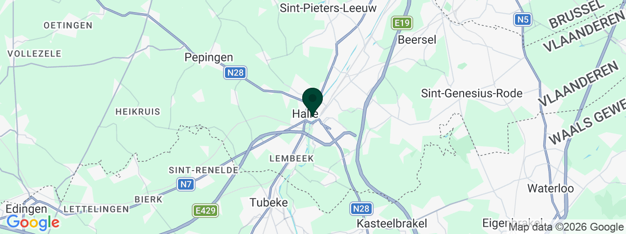 Carte des offres d'emploi à Halle