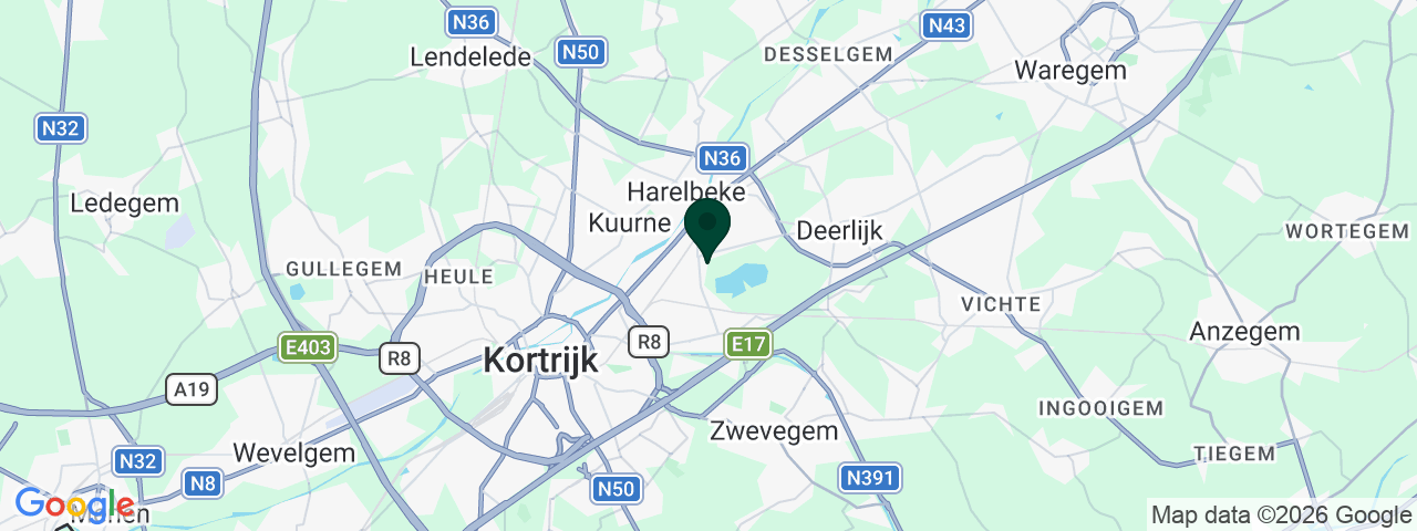 Carte des offres d'emploi à Harelbeke