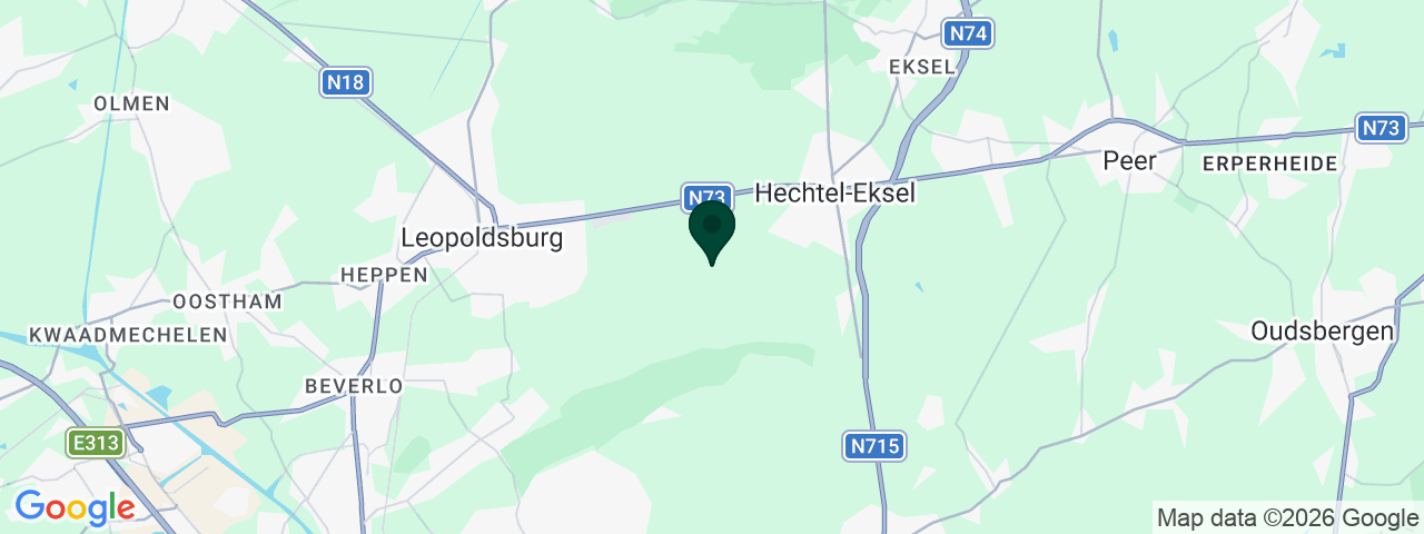 Carte des offres d'emploi à Hechtel-Eksel