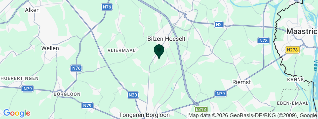 Carte des offres d'emploi à Hoeselt