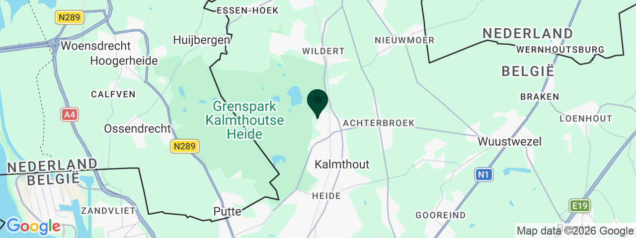 Carte des offres d'emploi à Kalmthout