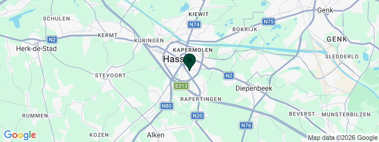 Carte des offres d'emploi dans le Limbourg
