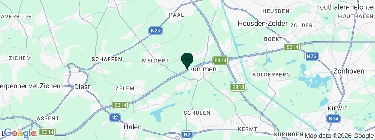 Carte des offres d'emploi à Lummen