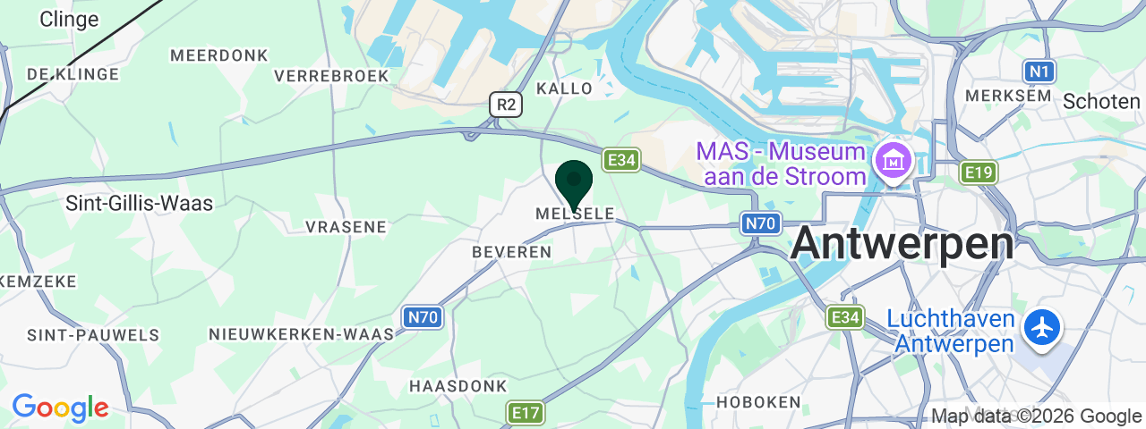 Carte des offres d'emploi à Melsele