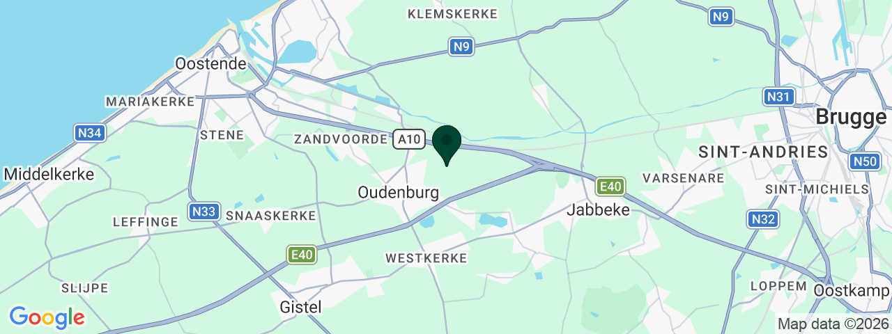Carte des offres d'emploi à Oudenburg
