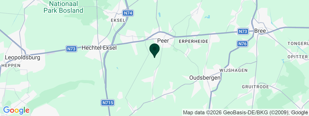 Map showing job vacancies in Peer