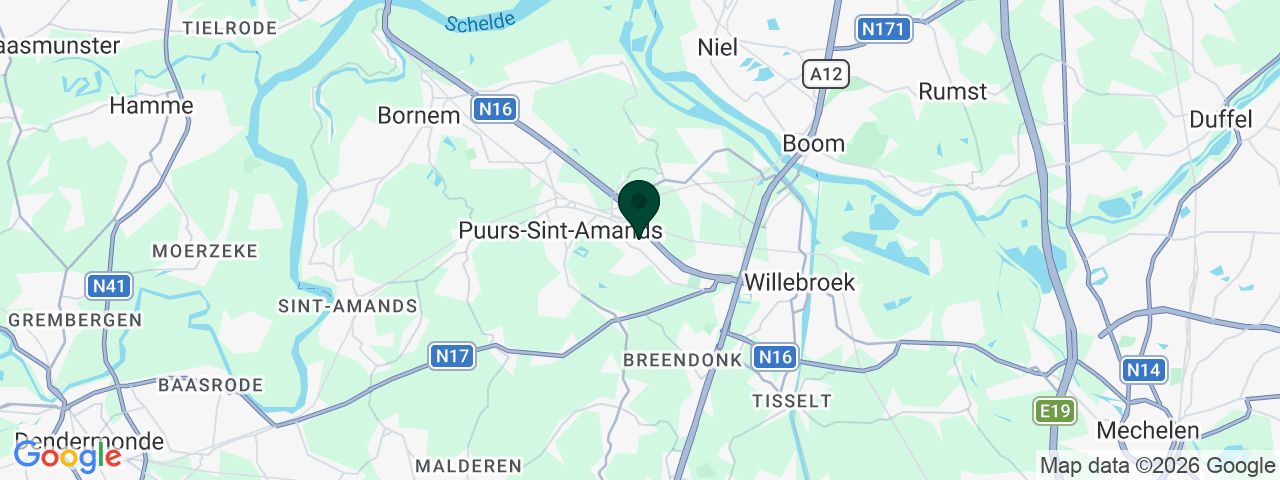 Carte des offres d'emploi à Puurs-Sint-Amands