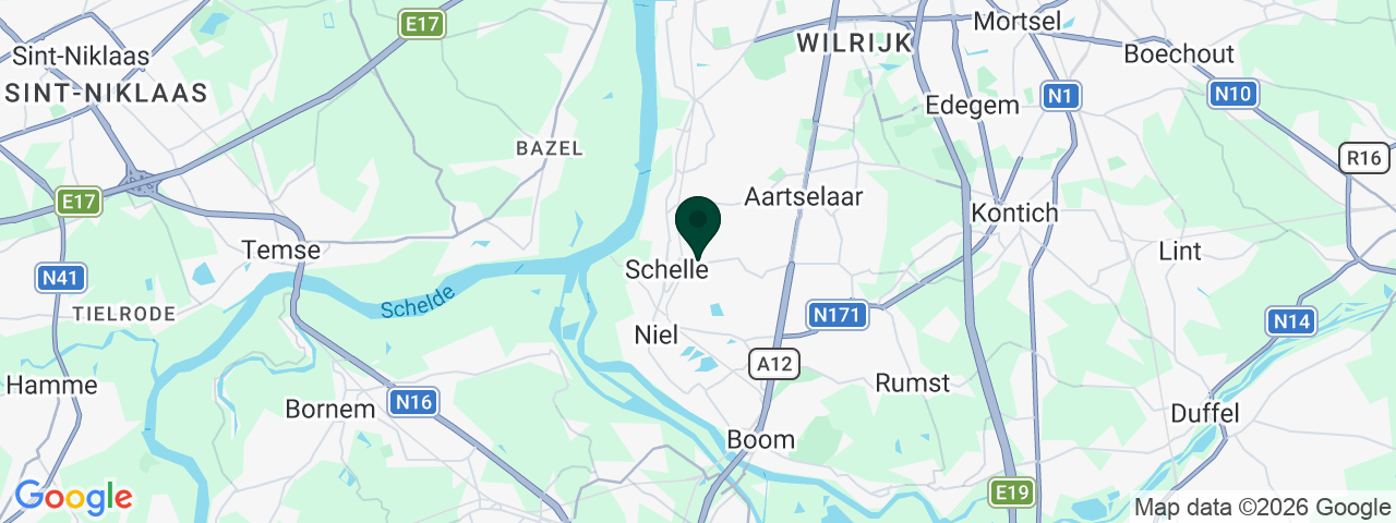 Carte des offres d'emploi à Schelle