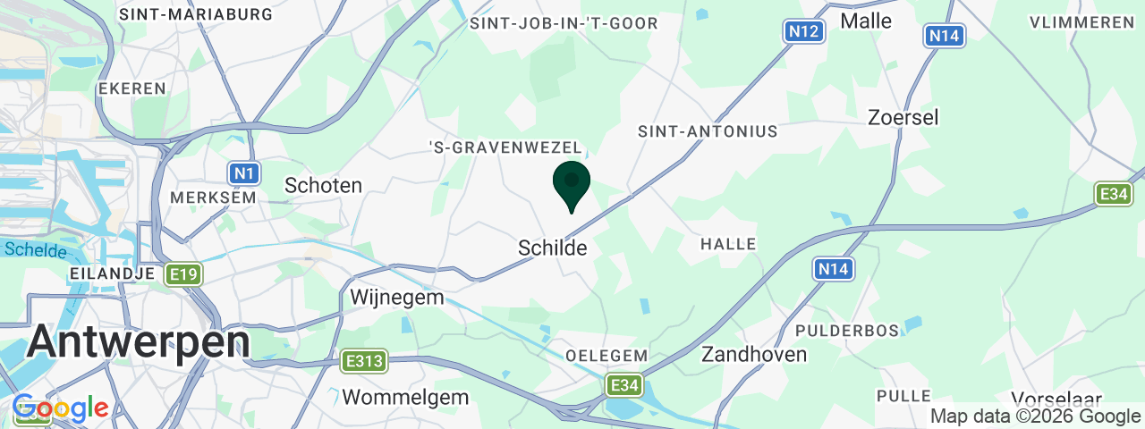 Map showing job vacancies in Schilde