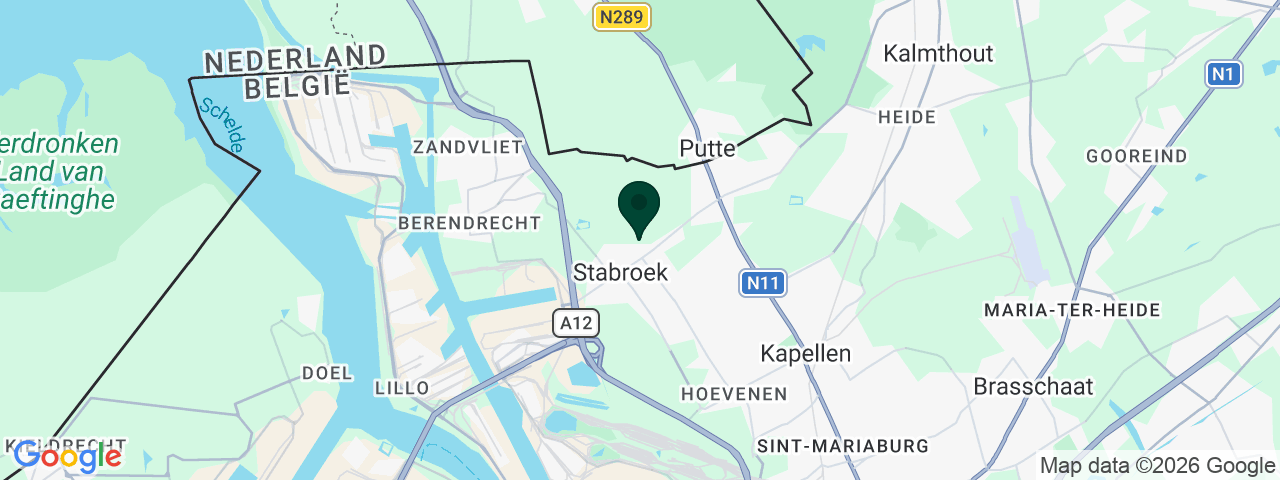 Carte des offres d'emploi à Stabroek