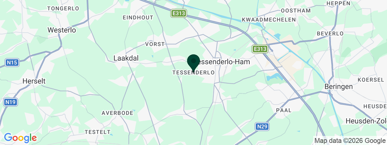 Carte des offres d'emploi à Tessenderlo