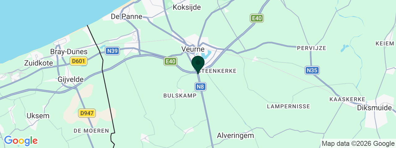 Carte des offres d'emploi à Furnes
