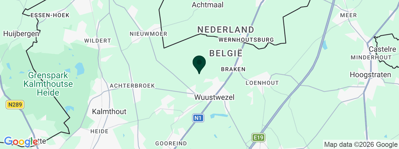 Carte des offres d'emploi à Wuustwezel
