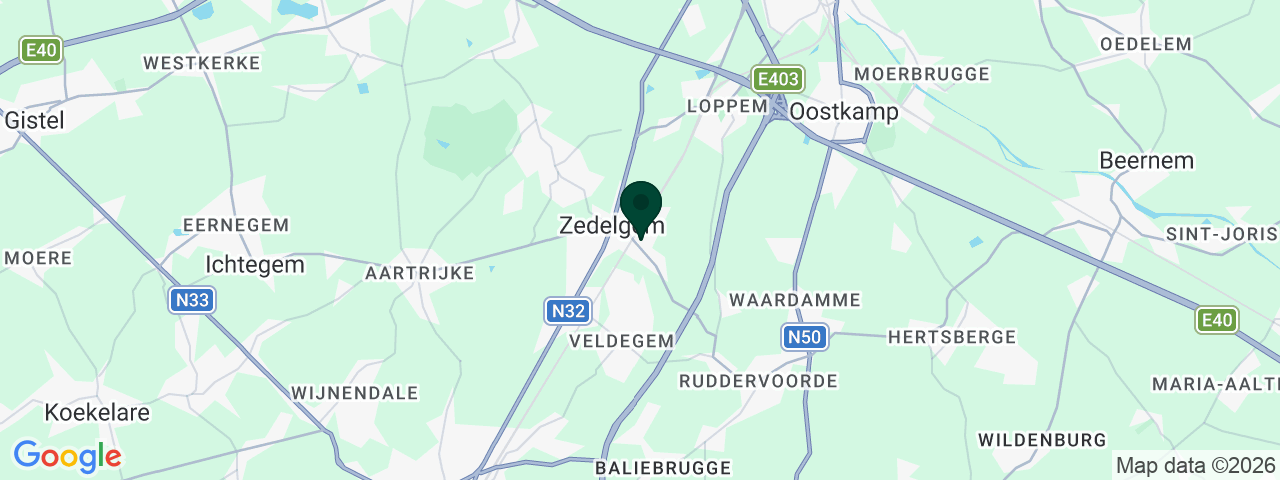 Carte des offres d'emploi à Zedelgem