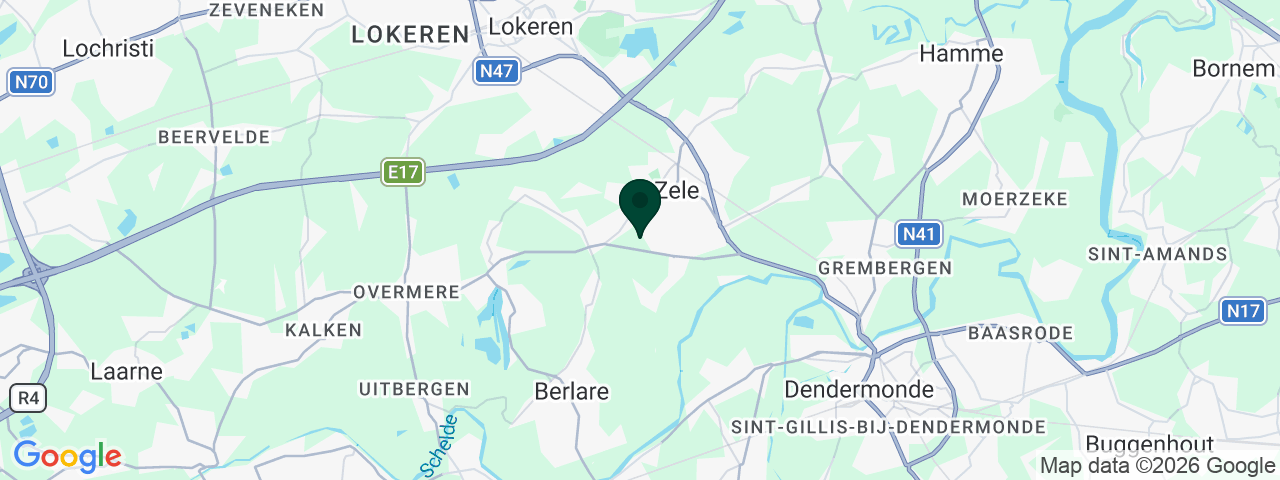 Map showing job vacancies in Zele