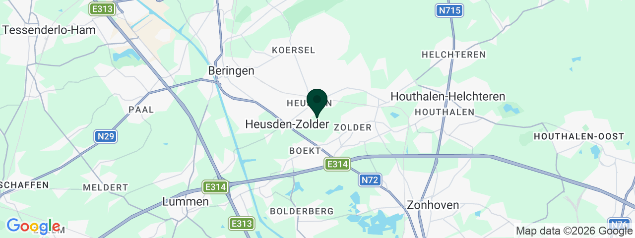 Carte des offres d'emploi à Zolder