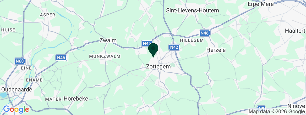 Carte des offres d'emploi à Zottegem