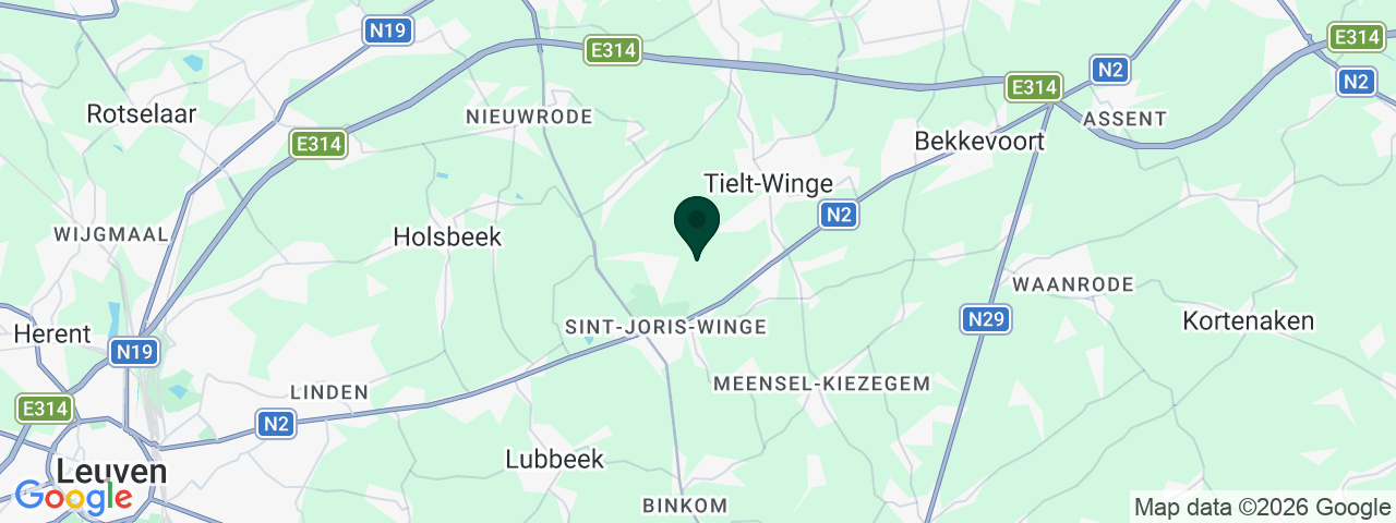 Carte des offres d'emploi à Tielt-Winge