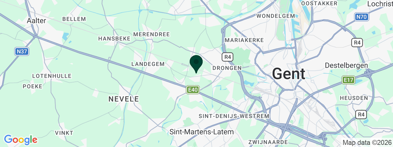 Kaart met vacatures in Drongen