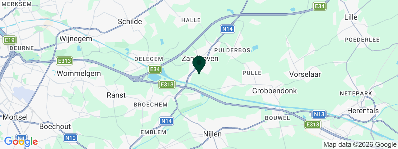 Map showing job vacancies in Geel