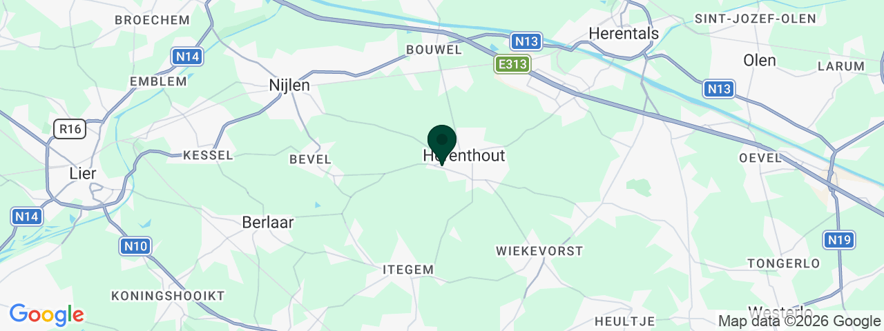 Carte des offres d'emploi à Herenthout