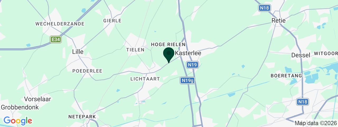 Carte des offres d'emploi à Kasterlee