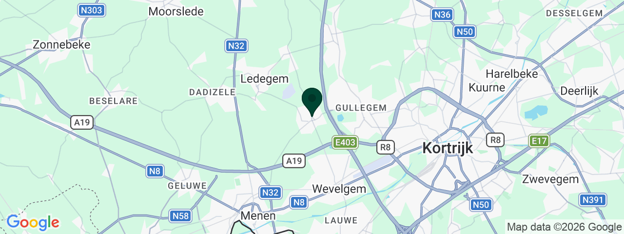 Carte des offres d'emploi à Moorsele
